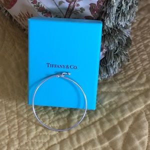 Tiffany & Co sterling silver wire bracelet.